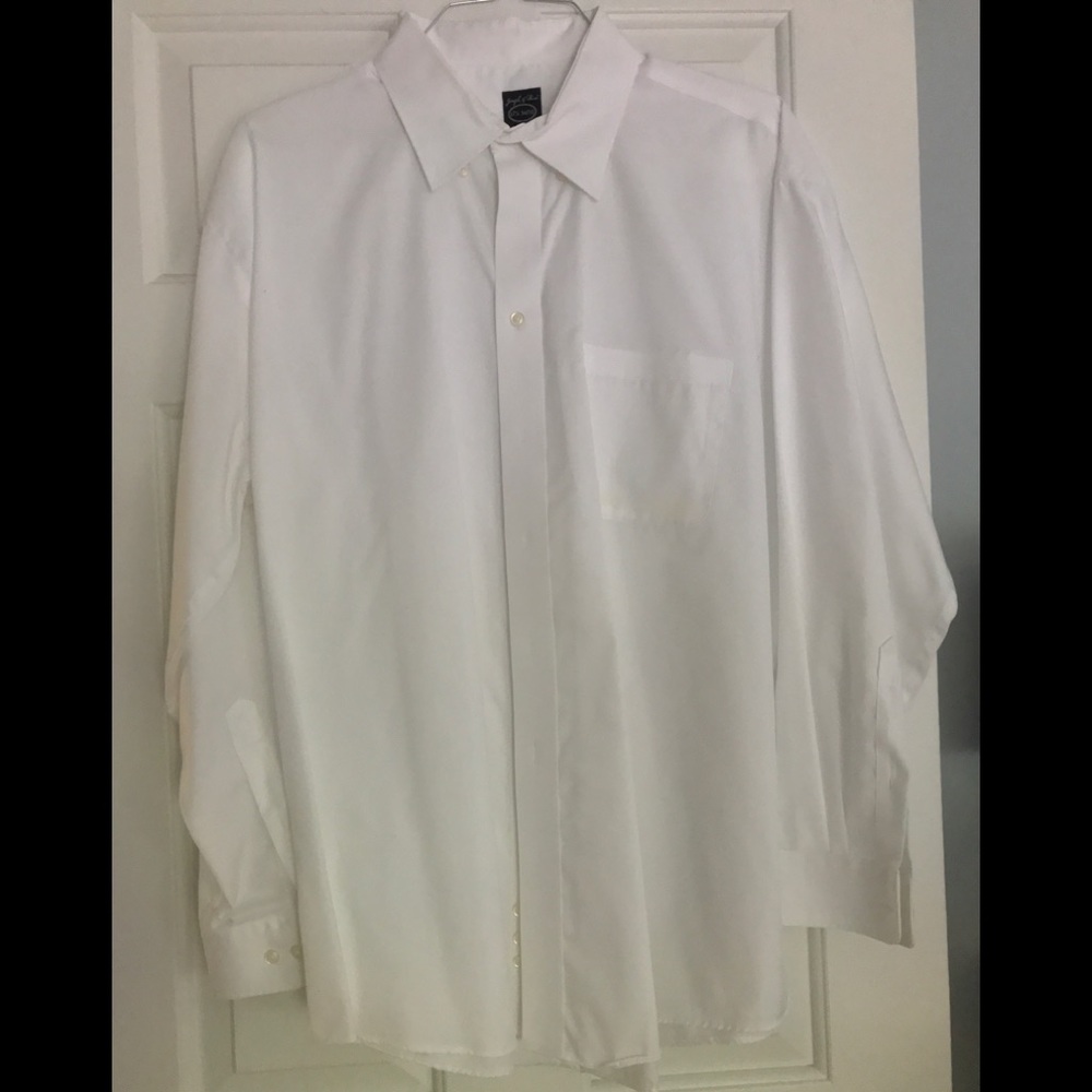 White dress button down Oxford.